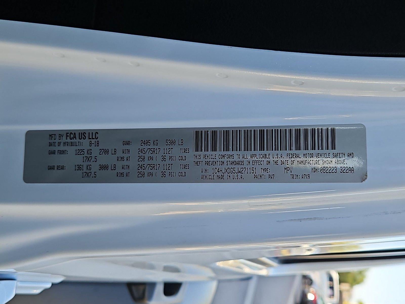 2018 Jeep Wrangler Unlimited Sport S 4x4