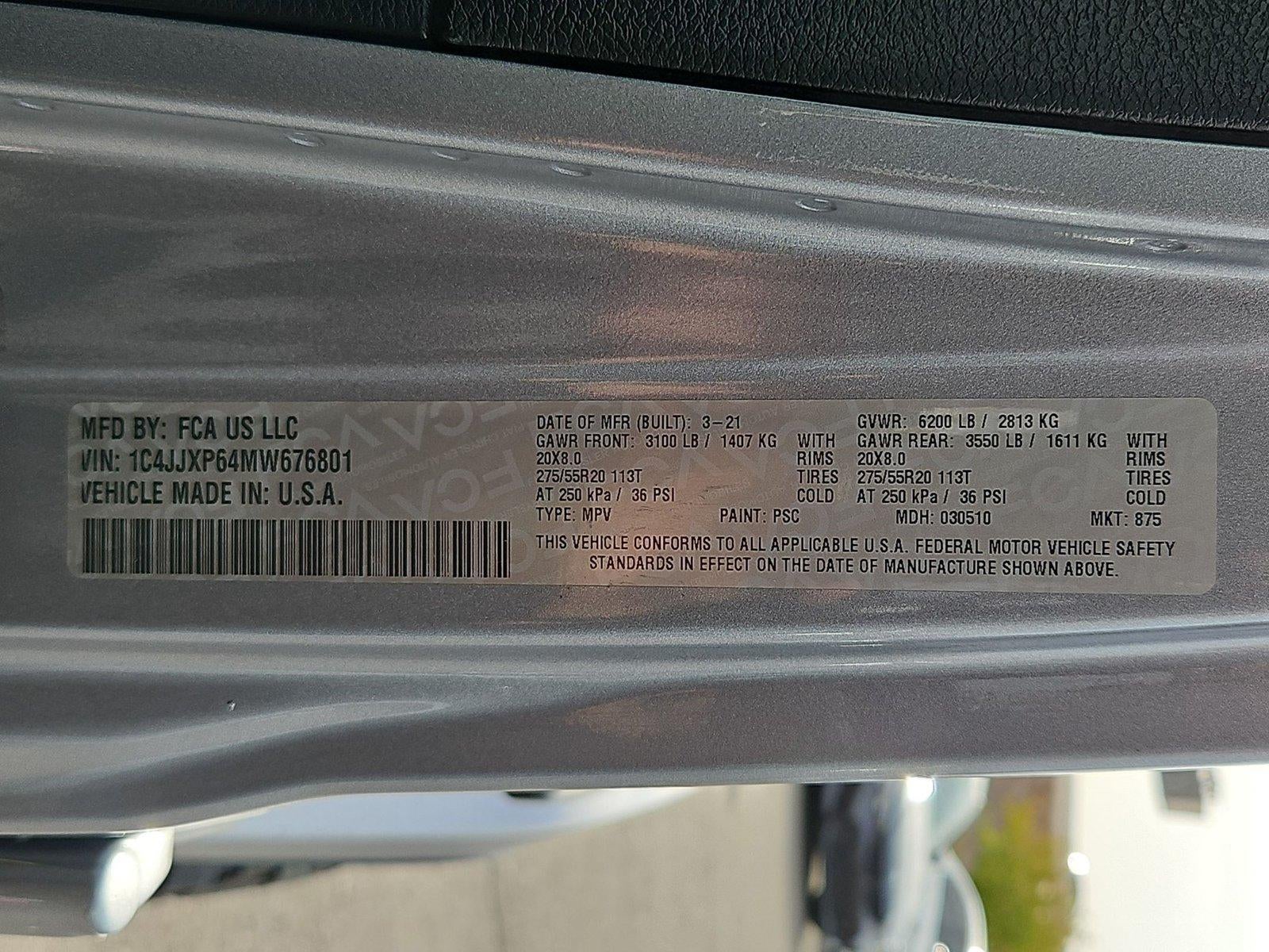 2021 Jeep Wrangler 4xe Unlimited Sahara 4x4