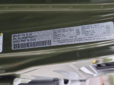 2023 Jeep Wrangler 4xe Rubicon 4x4