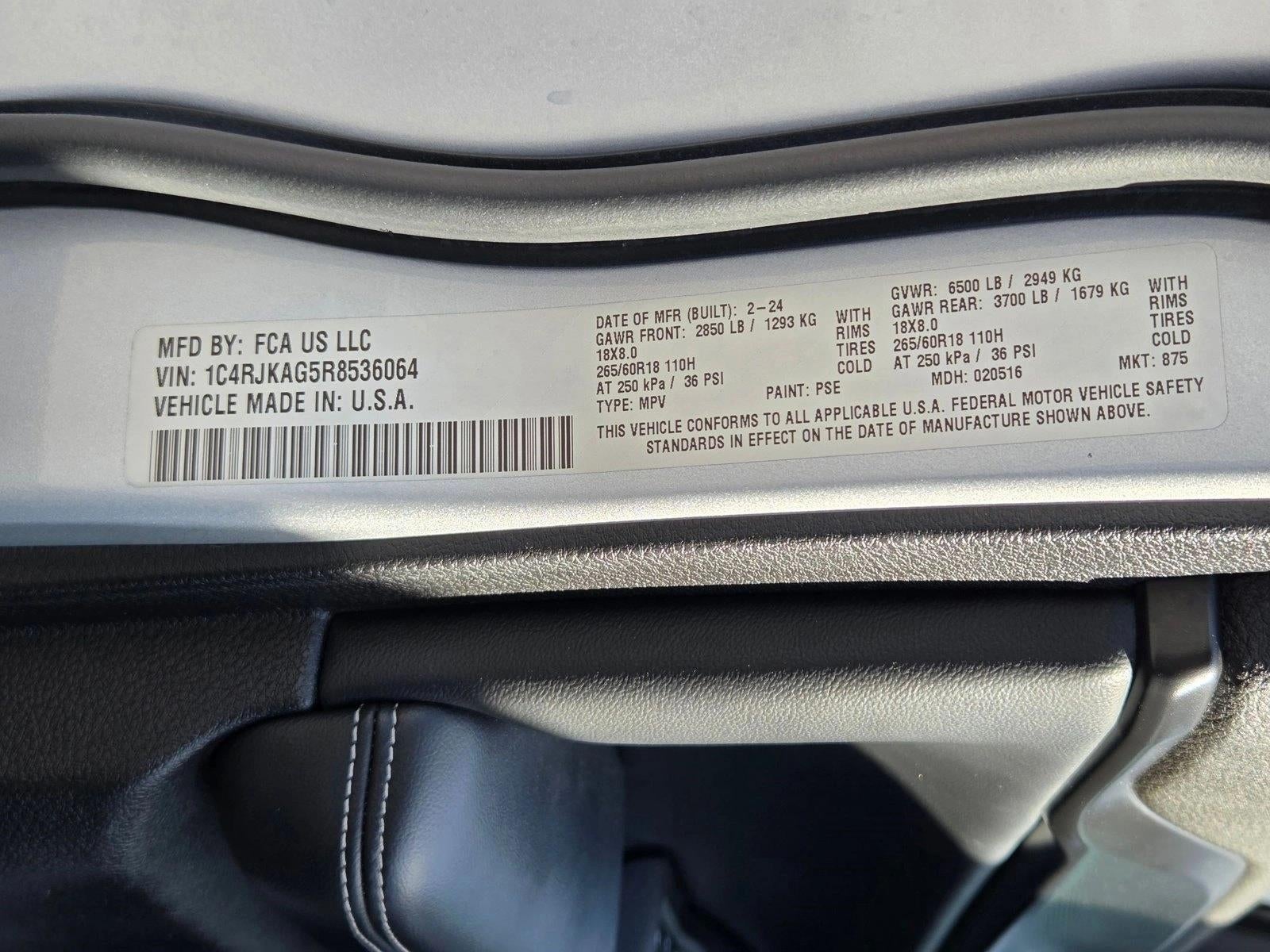 2024 Jeep Grand Cherokee L Altitude 4x4