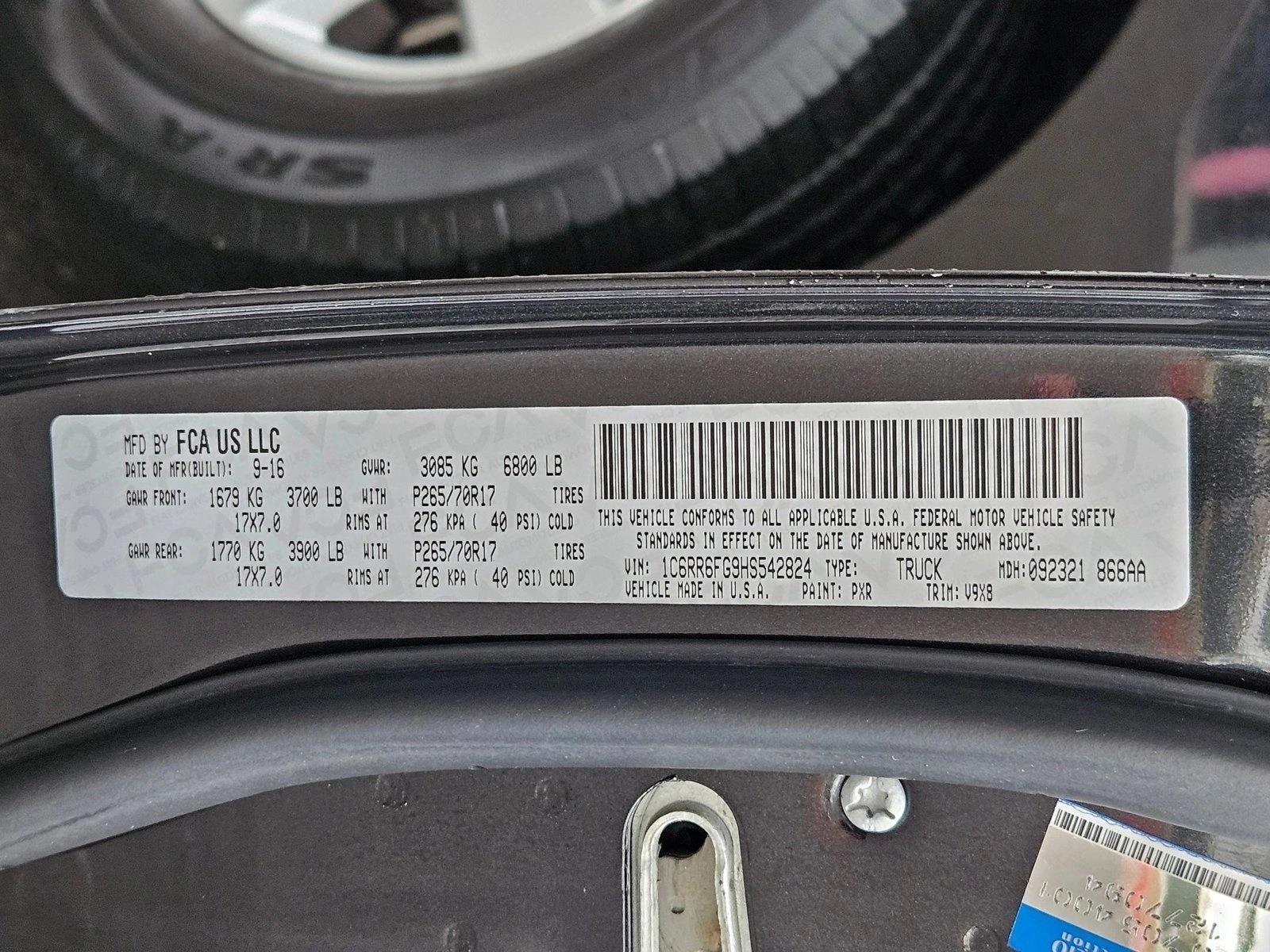 2017 RAM 1500 Express 4x2 Quad Cab 6'4" Box