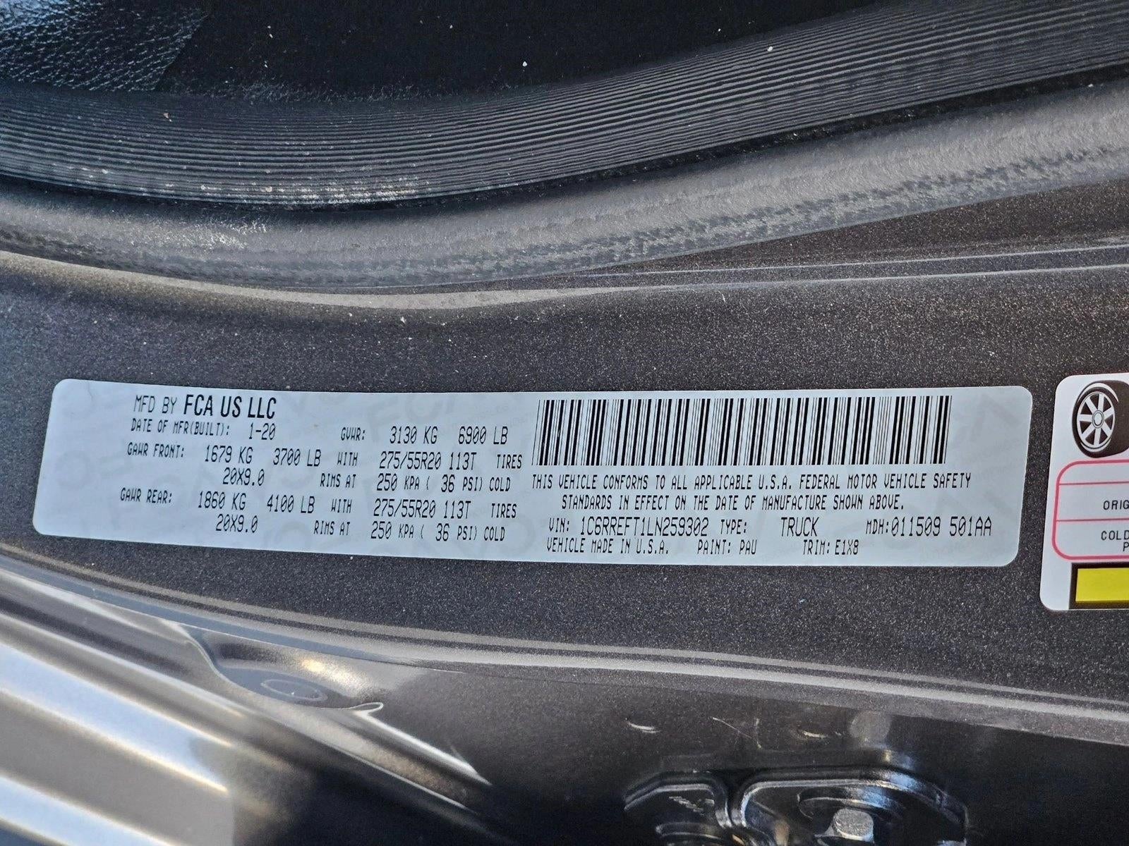 2020 RAM 1500 Big Horn 4x2 Crew Cab 5'7" Box