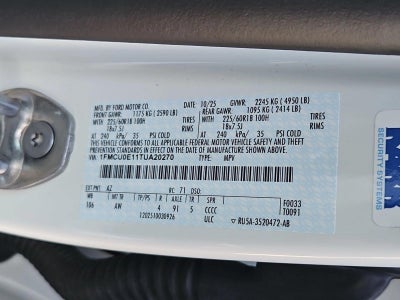 2026 Ford Escape PHEV FWD
