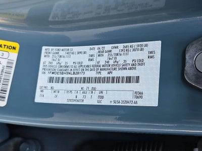 2022 Ford Bronco Base 4 Door 4x4