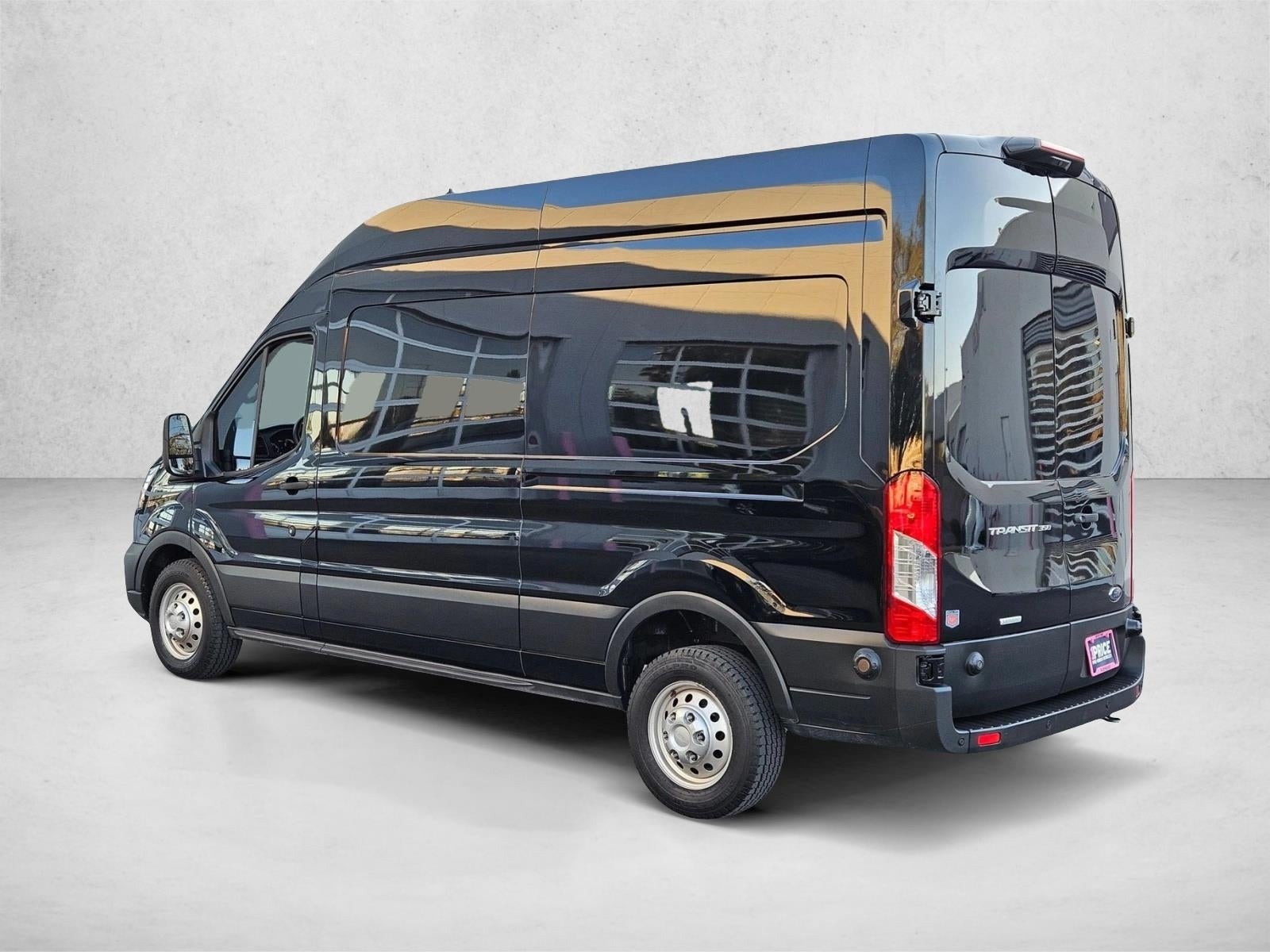 2021 Ford Transit Cargo Van T-350 148" Hi Rf 9500 GVWR RWD