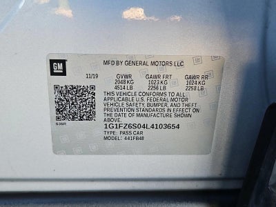 2020 Chevrolet Bolt EV 5dr Wgn Premier