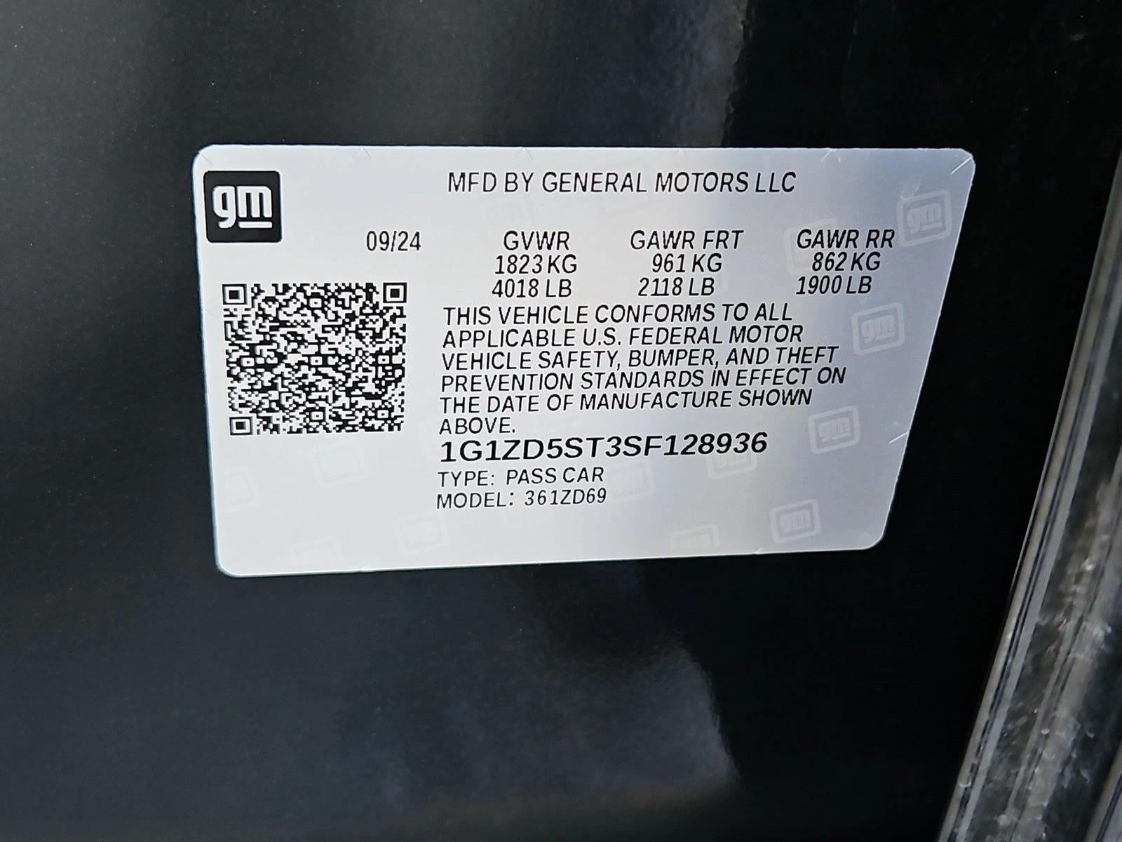 2025 Chevrolet Malibu LT