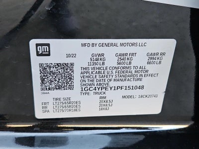 2023 Chevrolet Silverado 2500 HD Crew Cab Standard Box 4-Wheel Drive LTZ