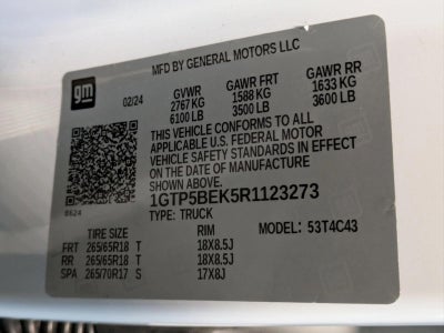 2024 GMC Canyon Crew Cab Short Box 2-Wheel Drive Elevation