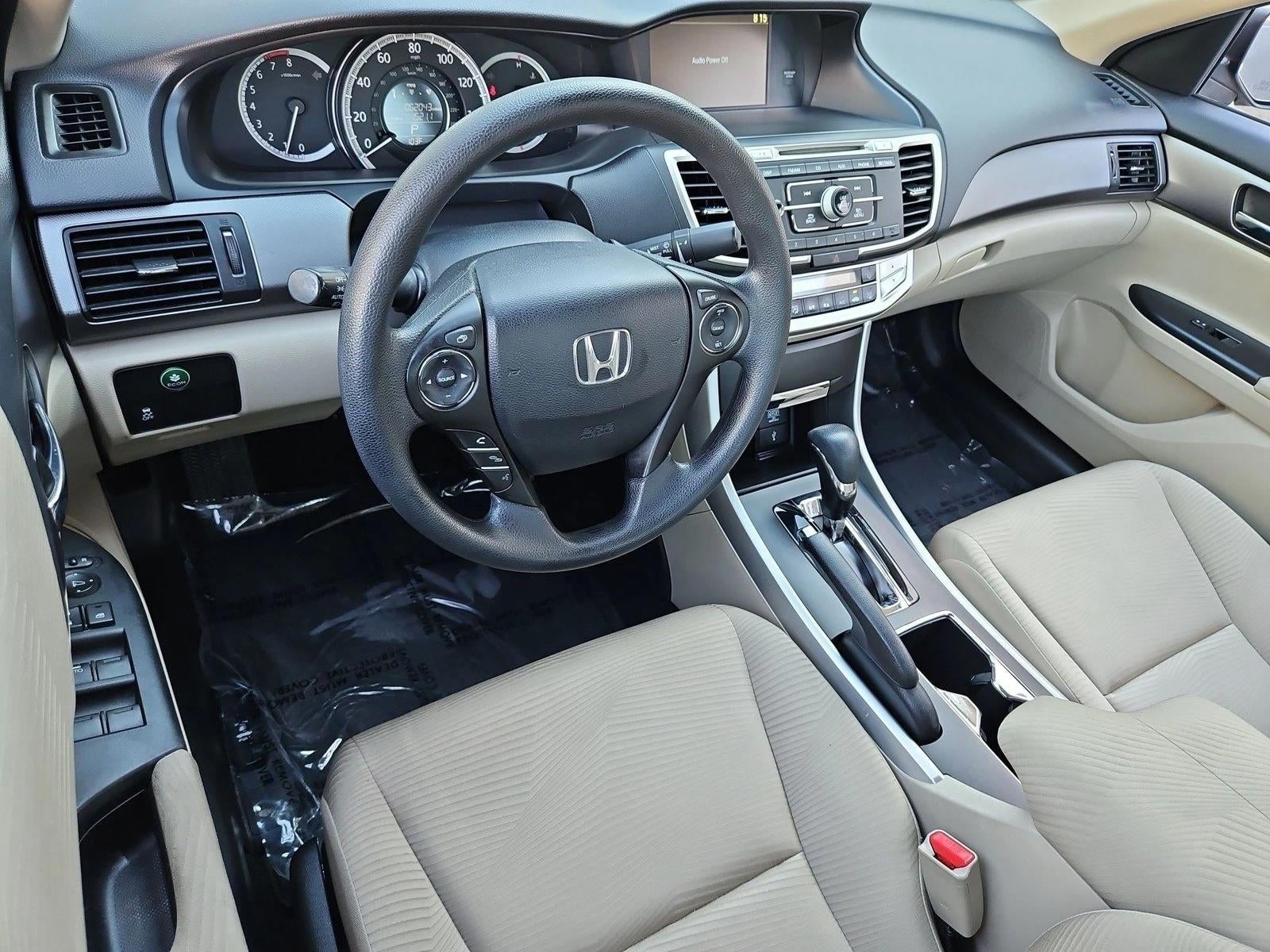 2014 Honda Accord Sedan LX CVT PZEV