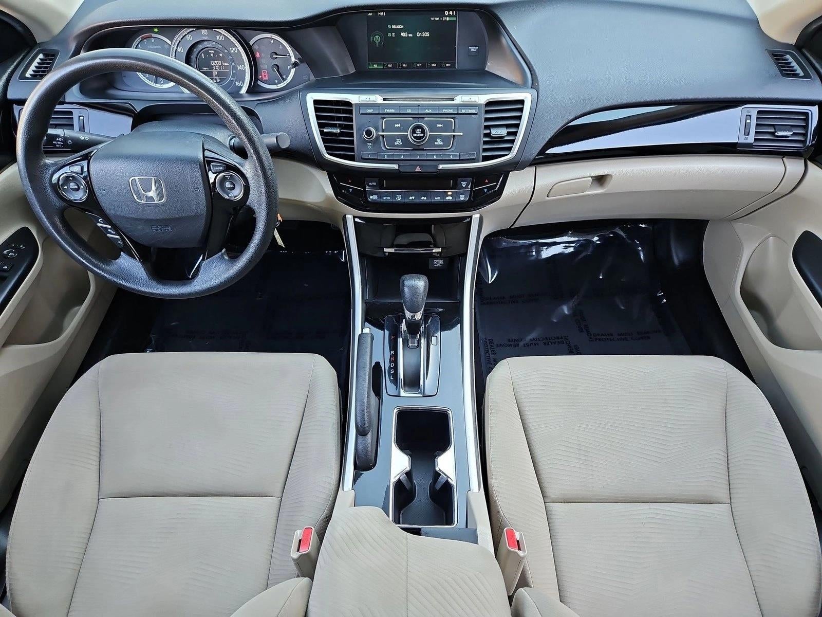 2016 Honda Accord Sedan LX CVT PZEV