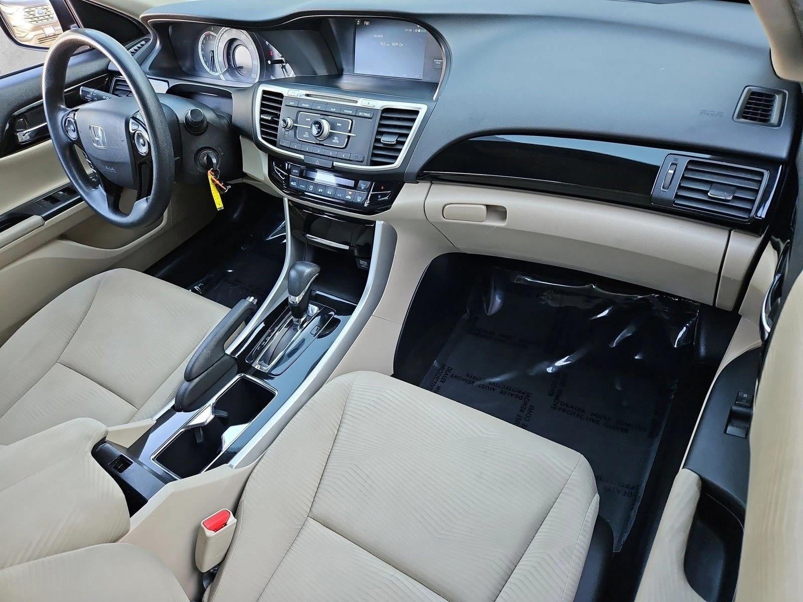 2016 Honda Accord Sedan LX CVT PZEV