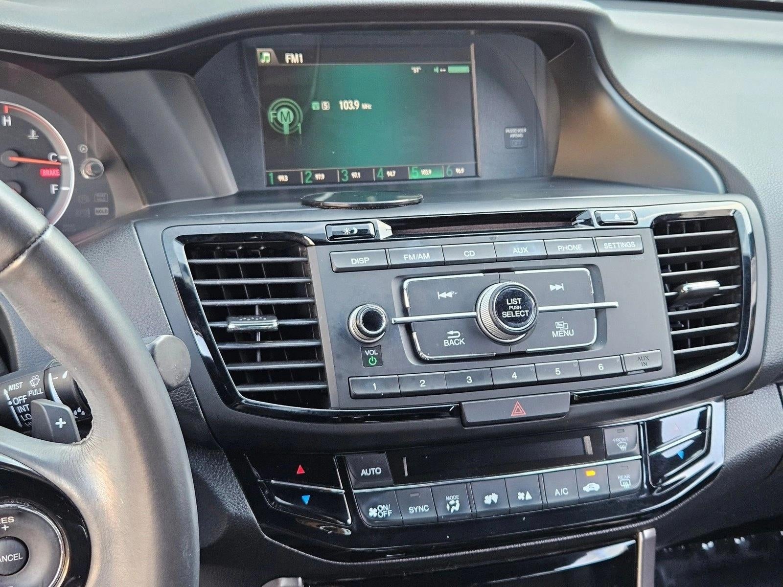 2017 Honda Accord Sedan Sport CVT PZEV