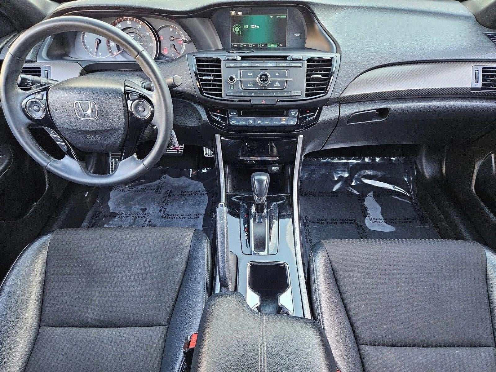 2017 Honda Accord Sedan Sport CVT PZEV