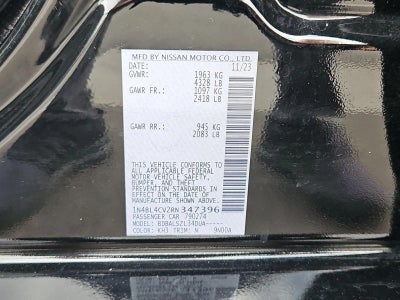 2024 Nissan Altima 2.5 SR Sedan