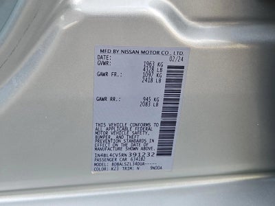 2024 Nissan Altima 2.5 SR Sedan