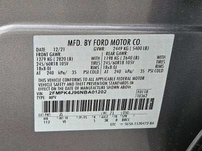2022 Ford Edge SEL AWD