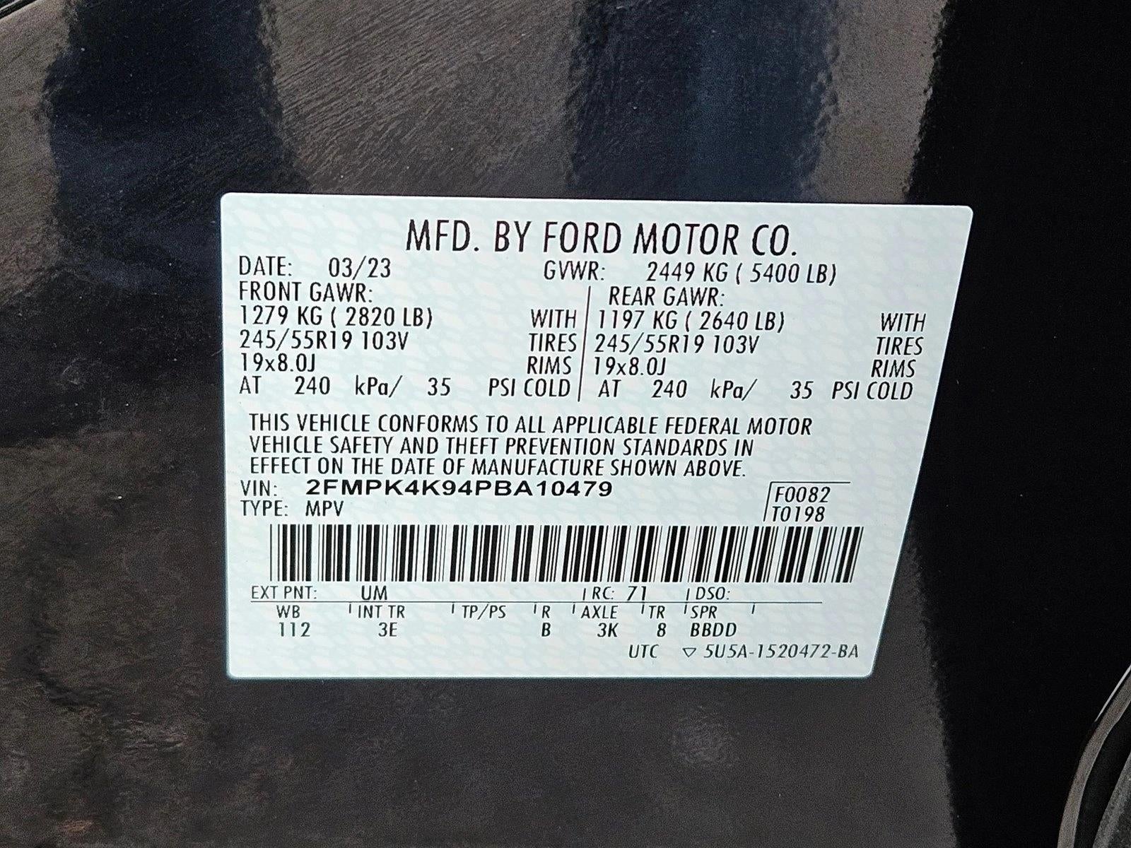 2023 Ford Edge Titanium AWD