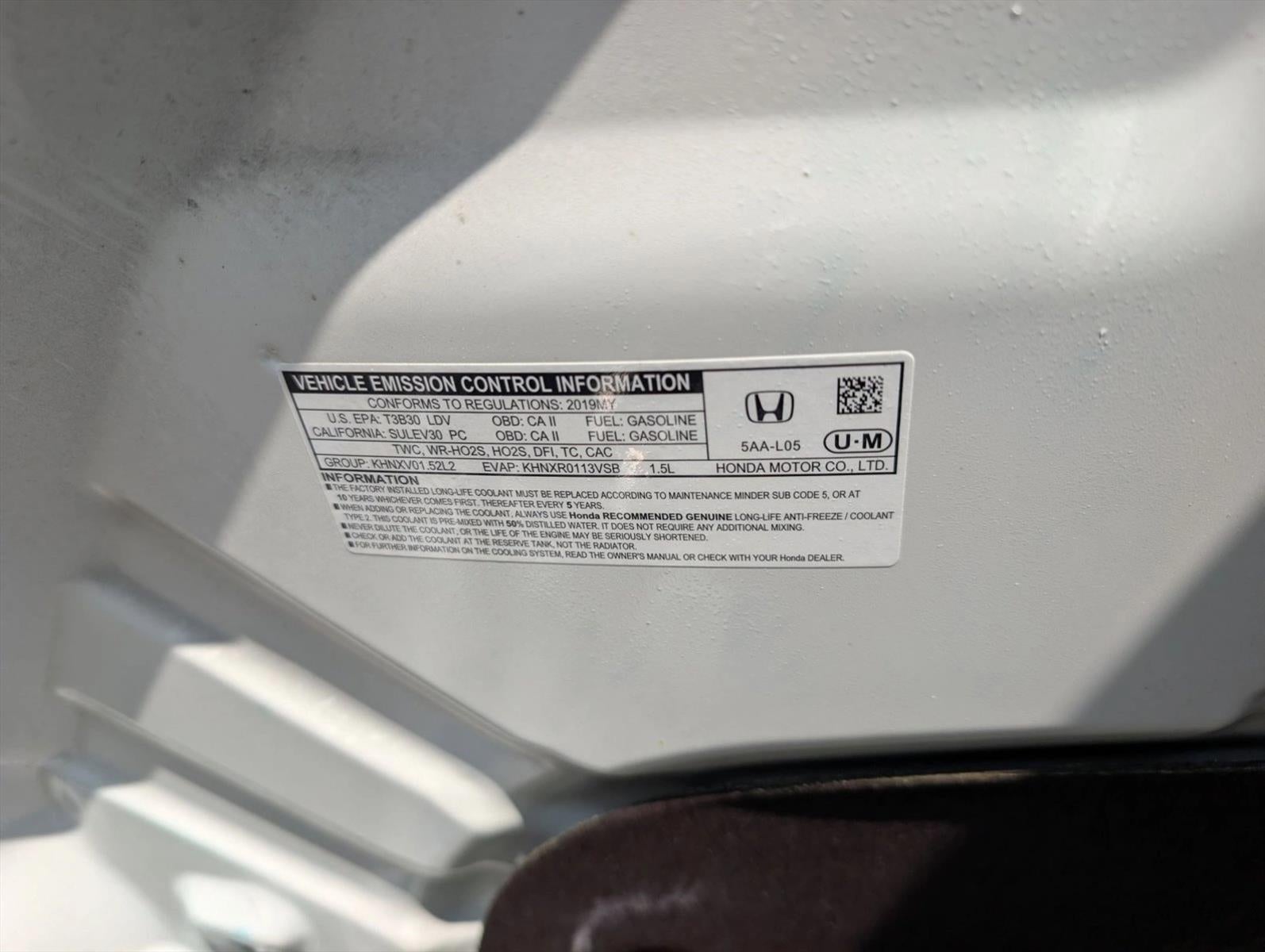 2019 Honda Civic Coupe EX CVT