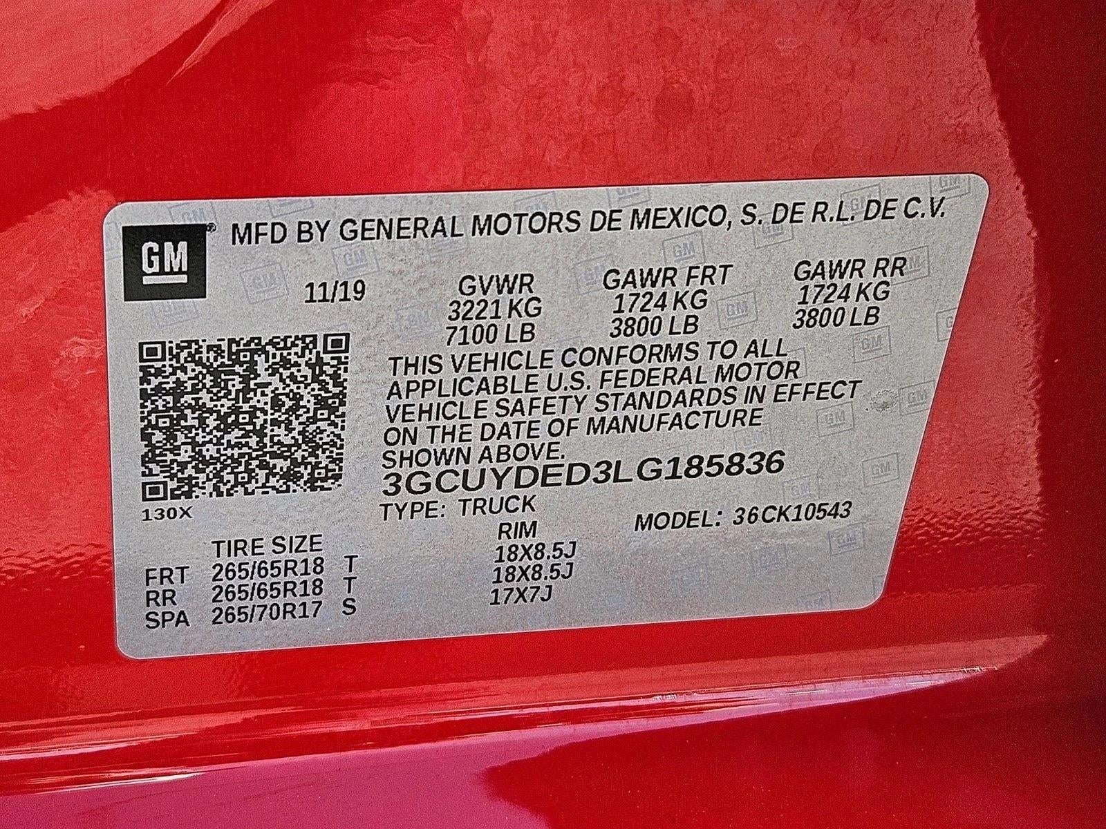 2020 Chevrolet Silverado 1500 Crew Cab Short Box 4-Wheel Drive LT