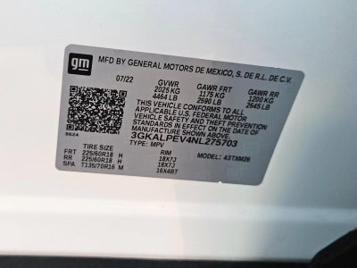 2022 GMC Terrain FWD SLT