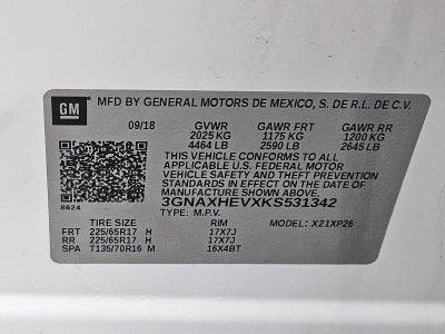 2019 Chevrolet Equinox FWD LS