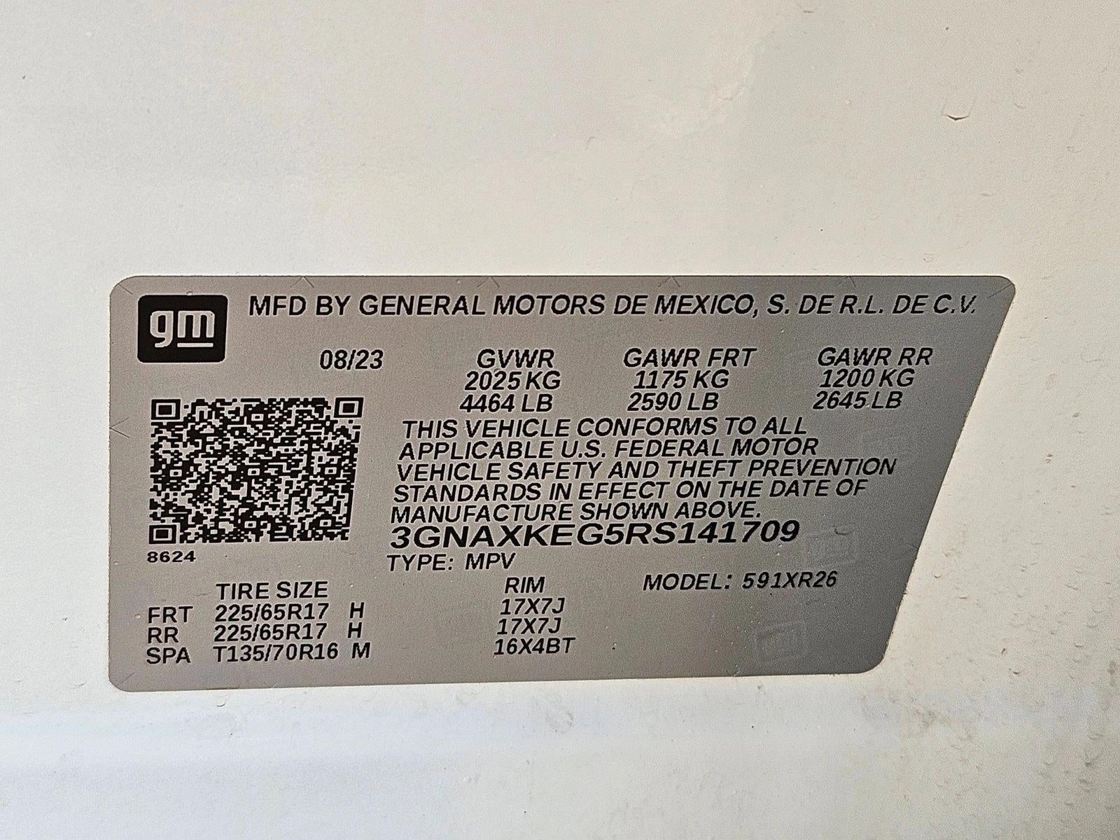 2024 Chevrolet Equinox FWD LT