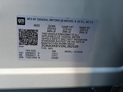 2022 Chevrolet Equinox FWD LT