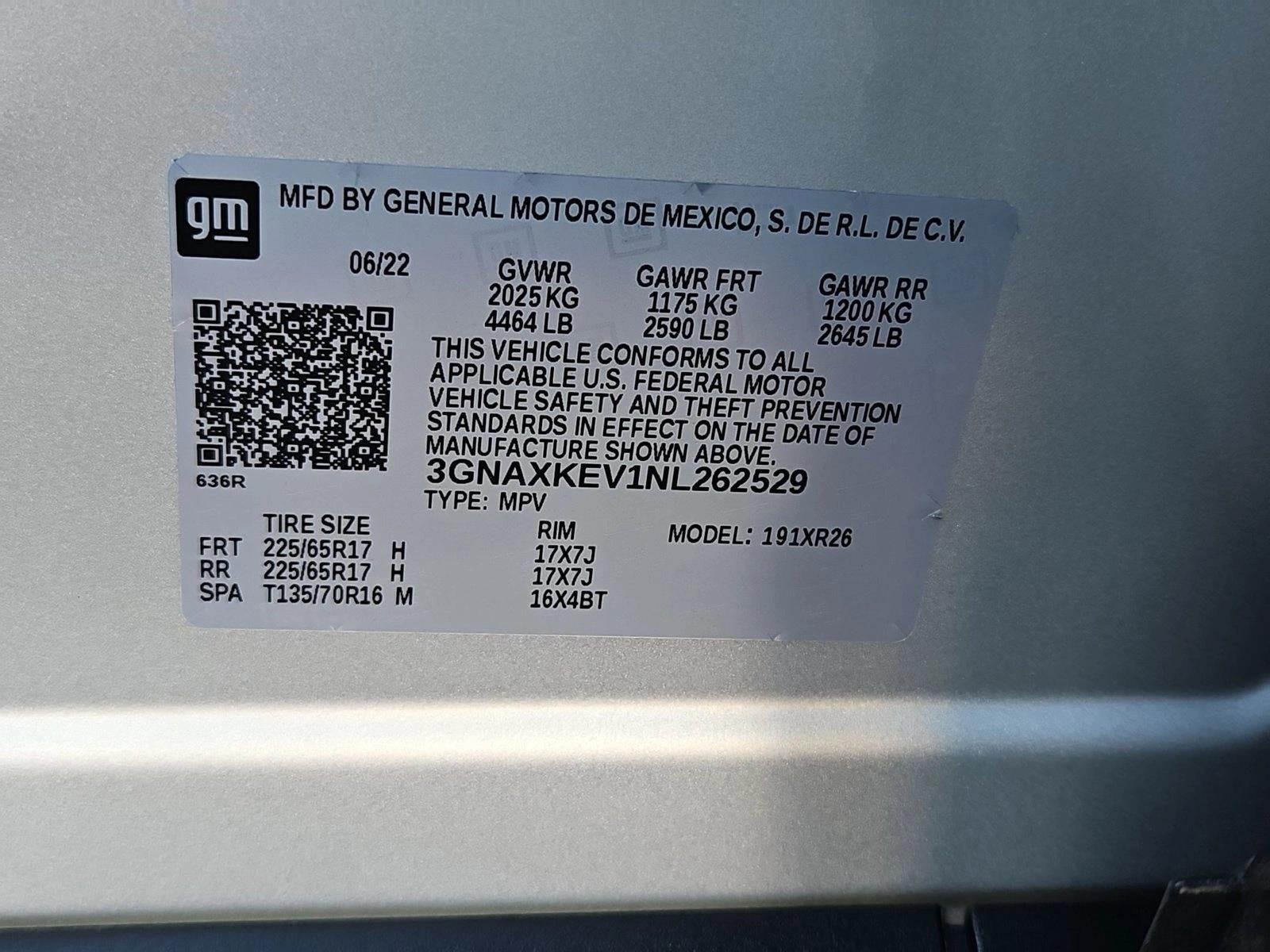 2022 Chevrolet Equinox FWD LT