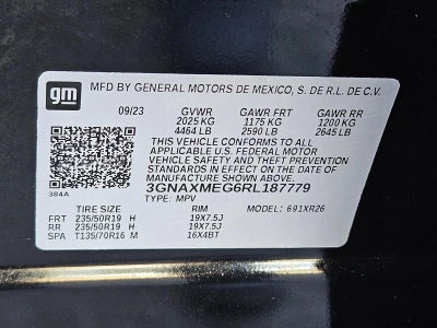 2024 Chevrolet Equinox FWD RS
