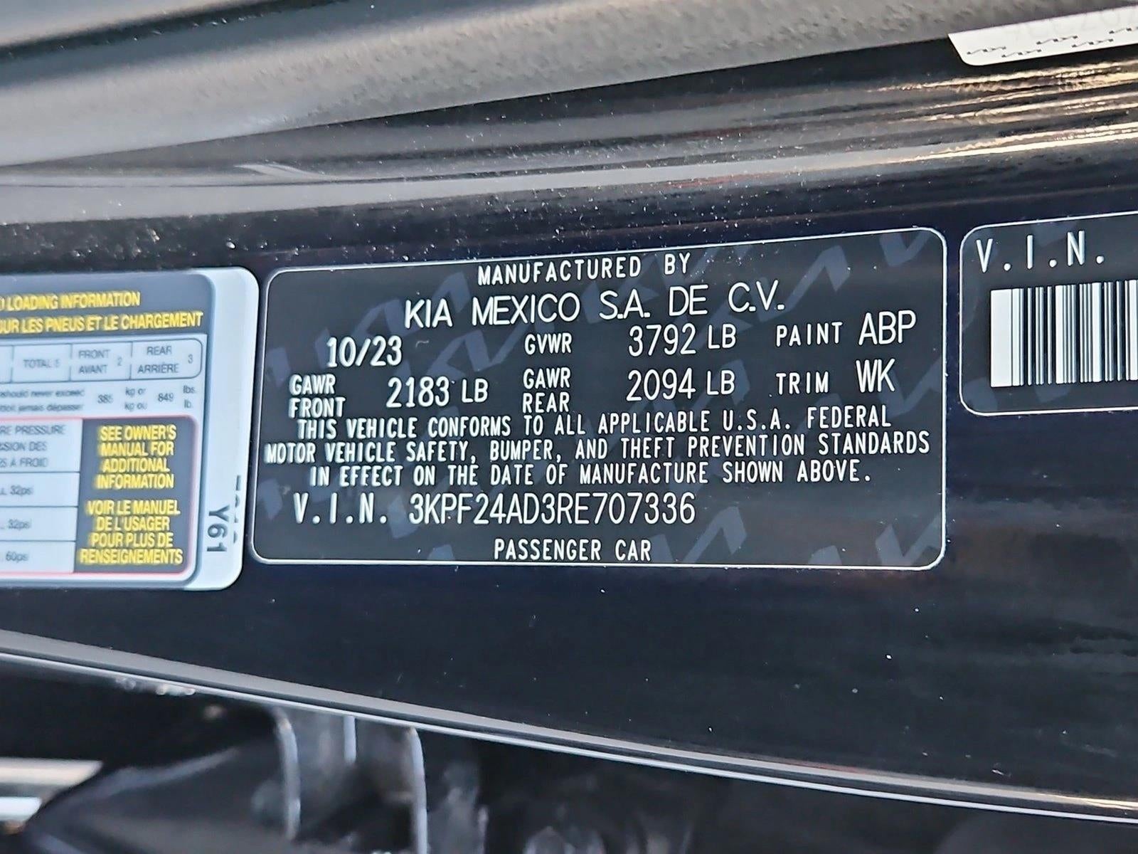 2024 Kia Forte LXS IVT