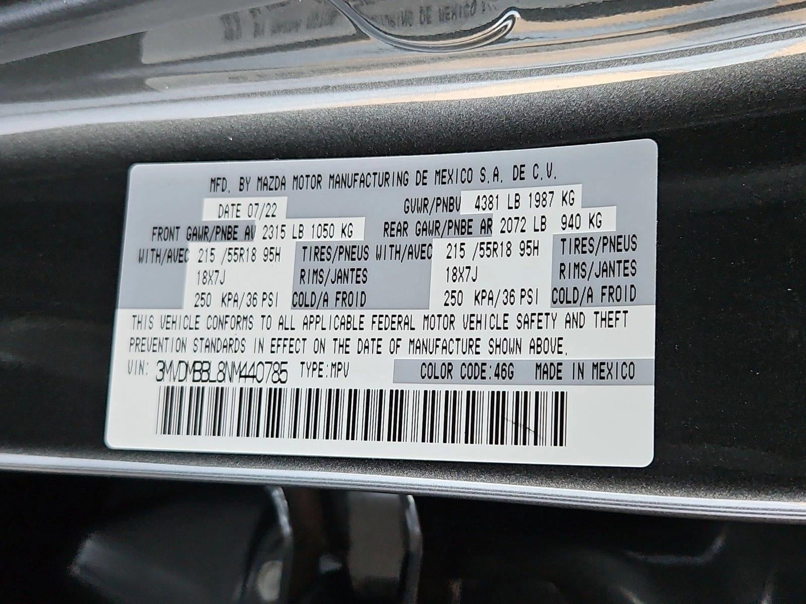 2022 Mazda Mazda CX-30 2.5 S Select Package AWD