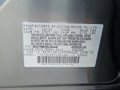 2024 Nissan Kicks S FWD