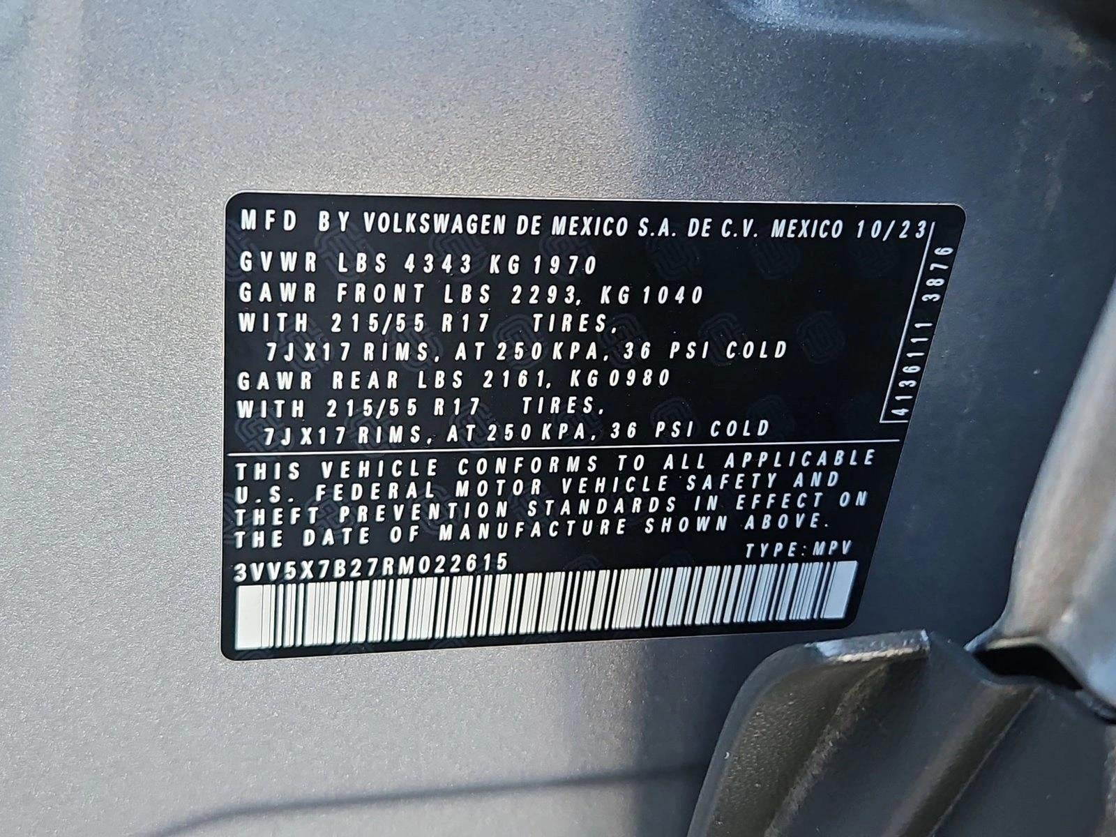 2024 Volkswagen Taos S FWD