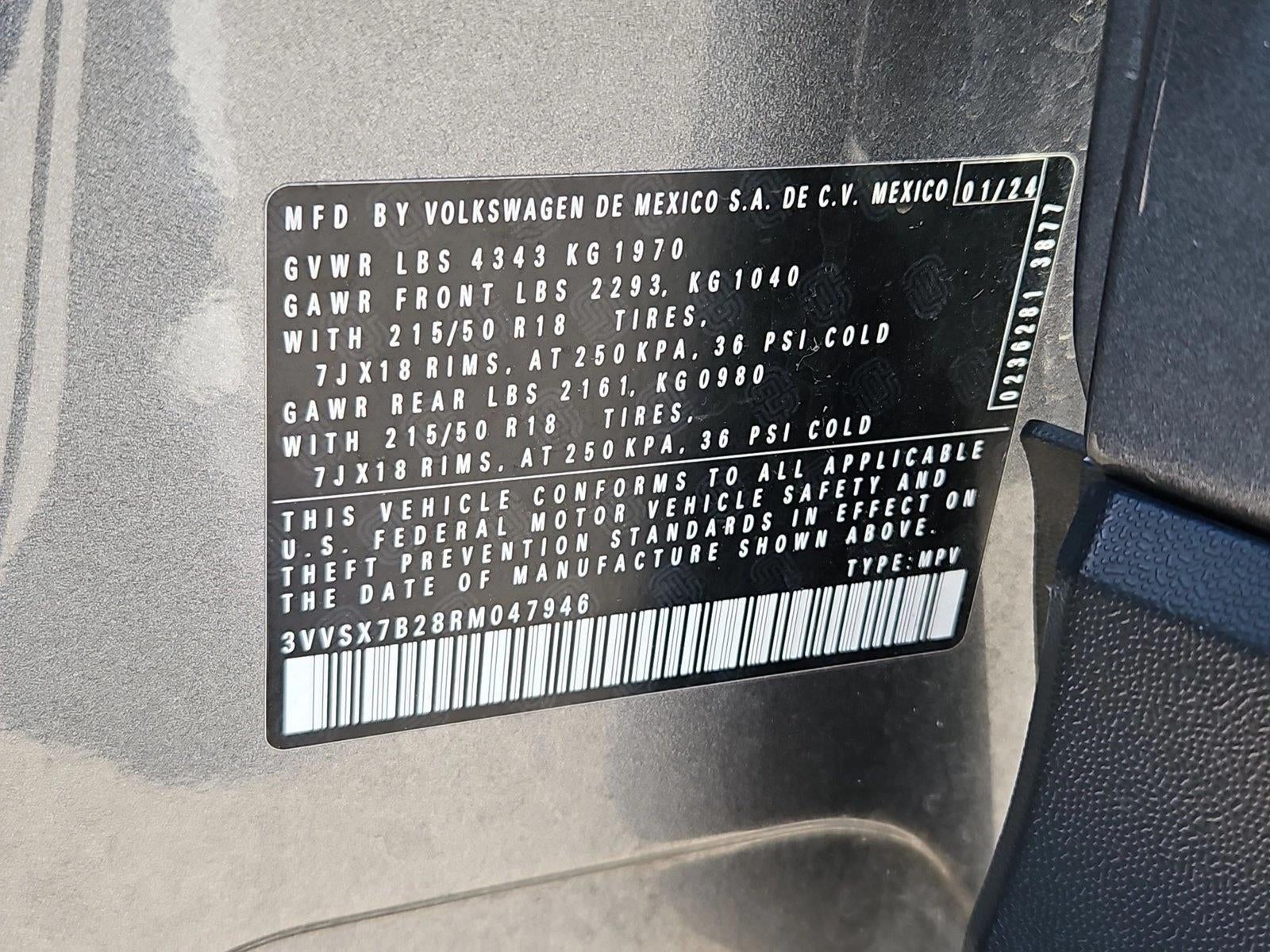 2024 Volkswagen Taos SE FWD