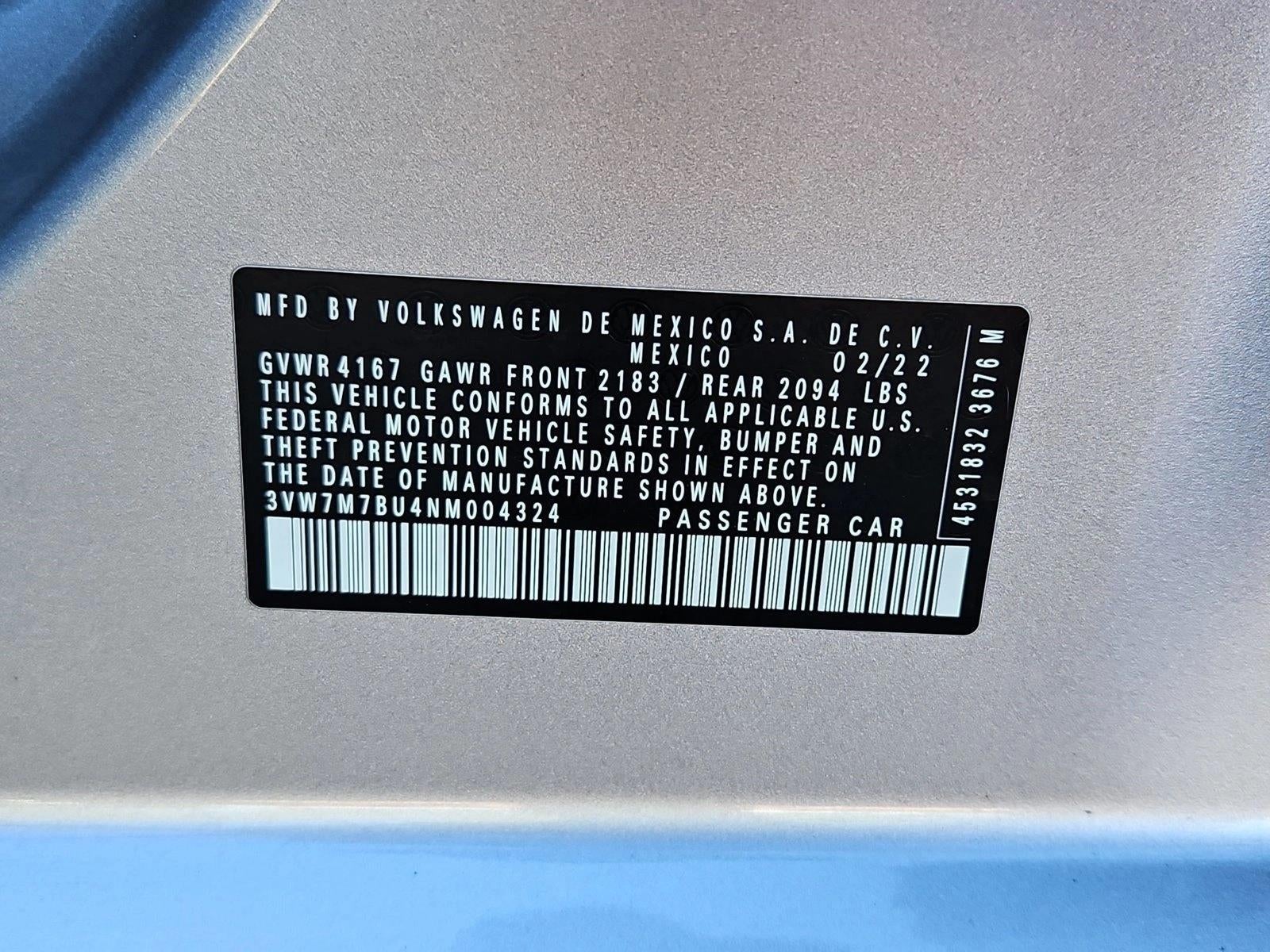 2022 Volkswagen Jetta SE Auto