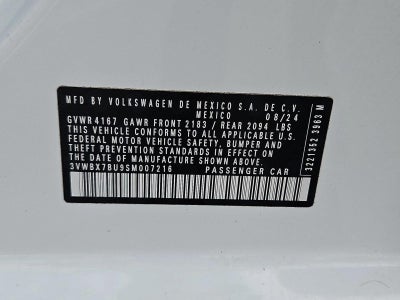 2025 Volkswagen Jetta Sport Auto