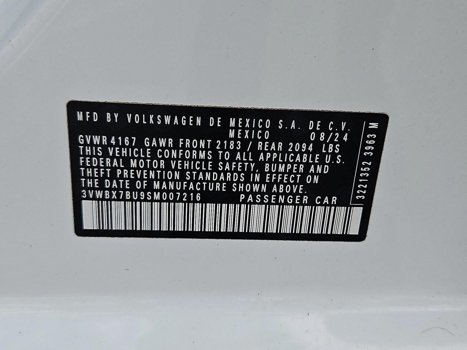 2025 Volkswagen Jetta Sport Auto
