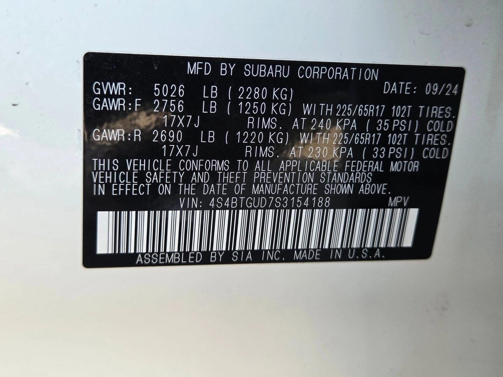 2025 Subaru Outback Wilderness AWD