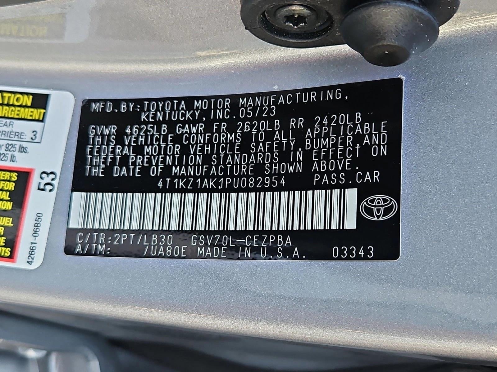 2023 Toyota Camry XSE V6 Auto (Natl)