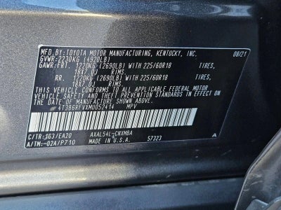 2021 Toyota RAV4 Hybrid XLE Premium AWD (Natl)