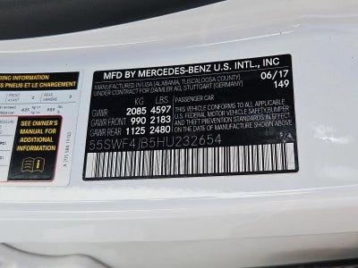 2017 Mercedes-Benz C-Class C 300 Sedan