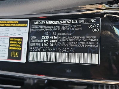 2017 Mercedes-Benz C-Class AMG® C 43 4MATIC® Sedan