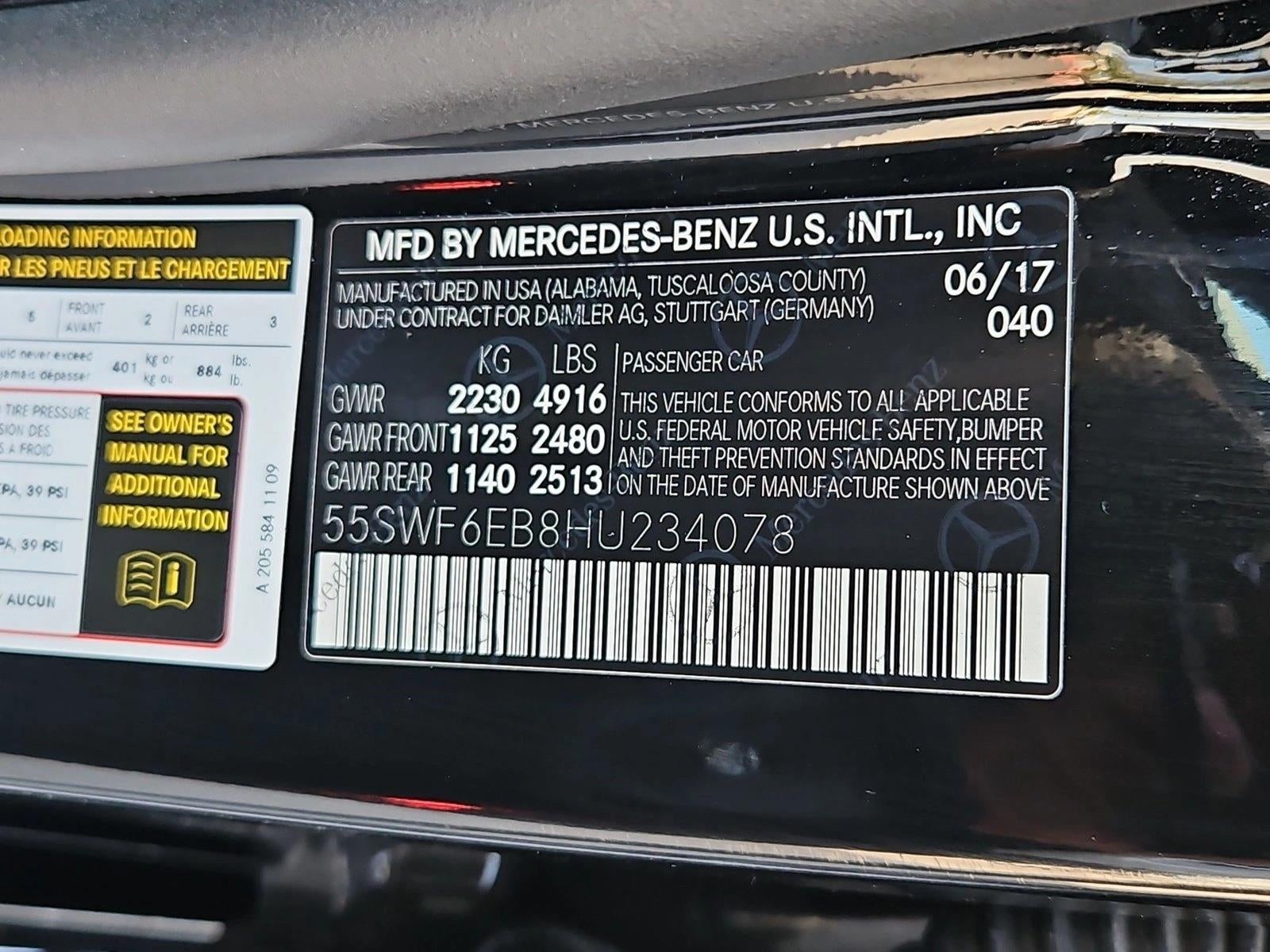 2017 Mercedes-Benz C-Class AMG® C 43 4MATIC® Sedan