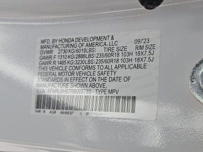 2024 Honda Odyssey EX-L Auto