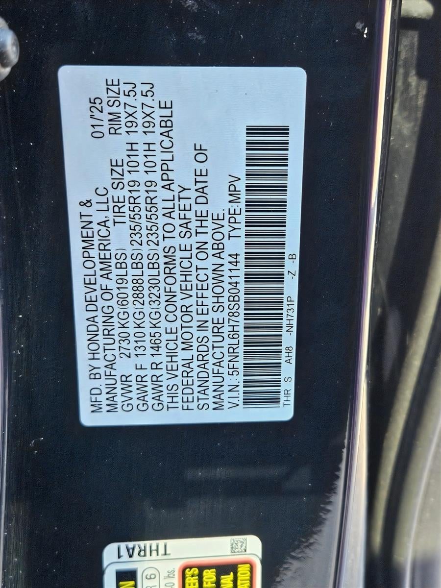 2025 Honda Odyssey Sport-L Auto