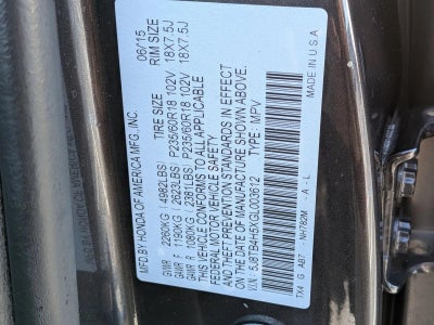 2016 Acura RDX AWD with Technology Package