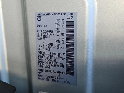 2024 Nissan Rogue FWD SV