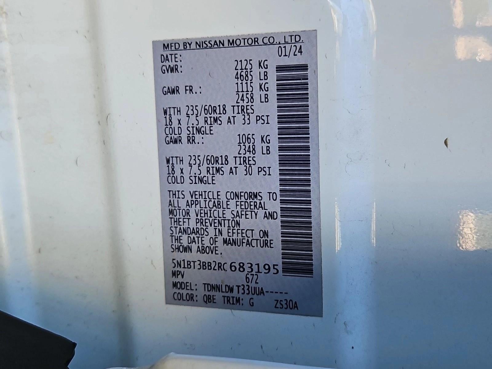 2024 Nissan Rogue AWD SV
