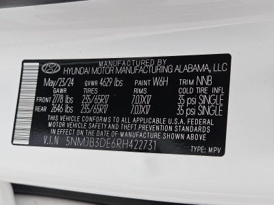 2024 Hyundai TUCSON SEL FWD